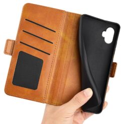 Kryty na mobil | Peňaženkové puzdro Magnetic fresh case žlté – Samsung Galaxy Xcover 7 Pro | Kryty na mobil