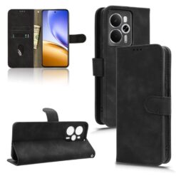 Peňaženkové puzdro Solid čierne – Realme 14 5G | Kryty na mobil Kryty na mobil | Peňaženkové puzdro Solid čierne – Realme 14 5G | Kryty na mobil