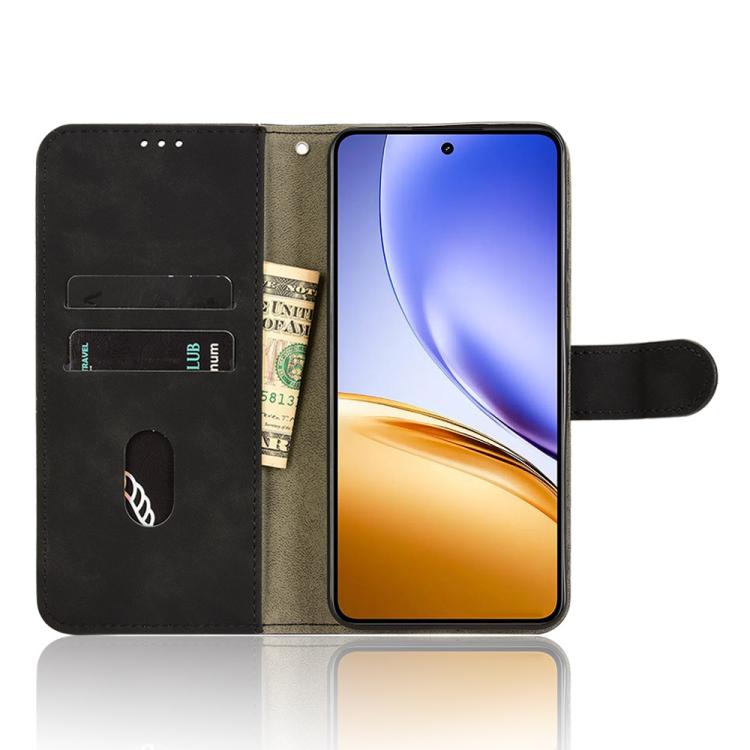 Peňaženkové puzdro Solid čierne – Realme 14 5G | Kryty na mobil Kryty na mobil | Peňaženkové puzdro Solid čierne – Realme 14 5G | Kryty na mobil