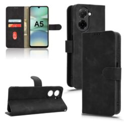 Peňaženkové puzdro Solid čierne – Xiaomi Redmi A5 | Kryty na mobil Kryty na mobil | Peňaženkové puzdro Solid čierne – Xiaomi Redmi A5 | Kryty na mobil