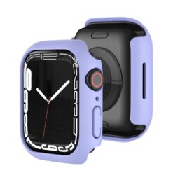 Kryty na mobil | Puzdro Soft Case bledofialové pre Apple Watch Series 9 / 8 / 7 45mm | Kryty na mobil