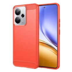 Zadný kryt Carbon červený – Realme 14 5G
