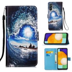 Knižkové puzdro Trendy Cross case Vlna – Samsung Galaxy A34 5G | Kryty na mobil Kryty na mobil | Knižkové puzdro Trendy Cross case Vlna – Samsung Galaxy A34 5G | Kryty na mobil