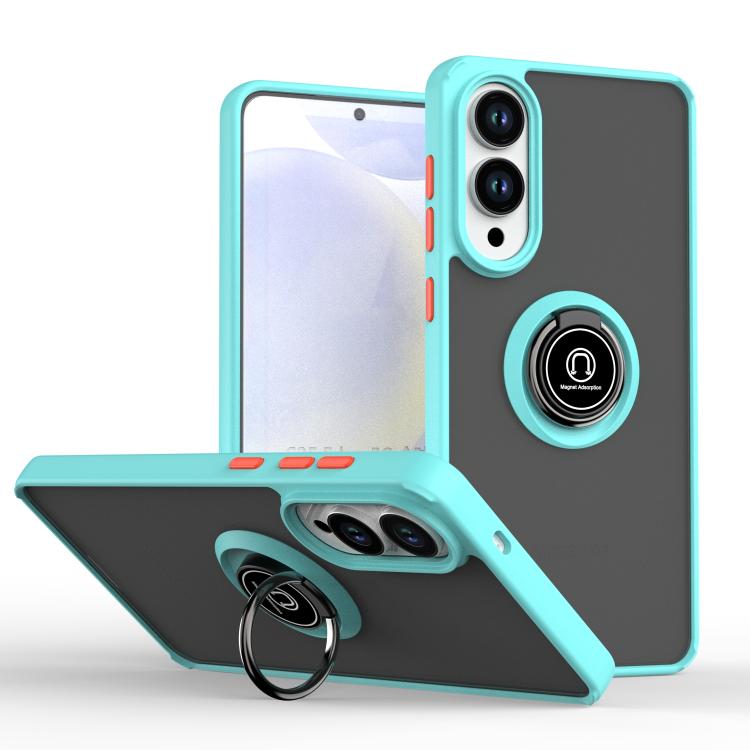 Odolný kryt Shadow Ring case mätový – Samsung Galaxy S25 Edge | Kryty na mobil Kryty na mobil | Odolný kryt Shadow Ring case mätový – Samsung Galaxy S25 Edge | Kryty na mobil
