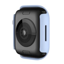 Kryty na mobil | Puzdro Soft Case bledomodré pre Apple Watch Series 9 / 8 / 7 41mm | Kryty na mobil