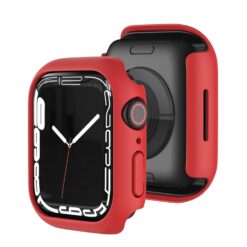 Kryty na mobil | Puzdro Soft Case červené pre Apple Watch Series 9 / 8 / 7 45mm | Kryty na mobil