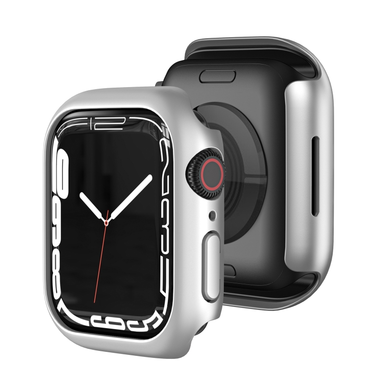 Puzdro Soft Case strieborné pre Apple Watch Series 9 / 8 / 7 41mm | Kryty na mobil Kryty na mobil | Puzdro Soft Case strieborné pre Apple Watch Series 9 / 8 / 7 41mm | Kryty na mobil