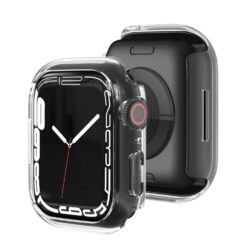 Puzdro Soft Case transparentné pre Apple Watch Series 9 / 8 / 7 45mm