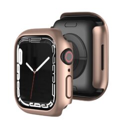 Puzdro Soft Case zlaté pre Apple Watch Series 9 / 8 / 7 45mm