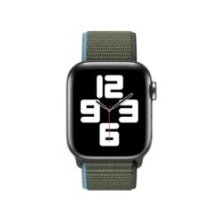 Remienok Cloth Wristband tmavozelený pre Apple Watch | Kryty na mobil Kryty na mobil | Remienok Cloth Wristband tmavozelený pre Apple Watch | Kryty na mobil