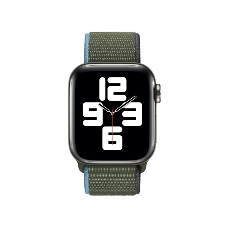 Remienok Cloth Wristband tmavozelený pre Apple Watch | Kryty na mobil Kryty na mobil | Remienok Cloth Wristband tmavozelený pre Apple Watch | Kryty na mobil