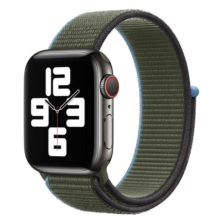 Remienok Cloth Wristband tmavozelený pre Apple Watch | Kryty na mobil Kryty na mobil | Remienok Cloth Wristband tmavozelený pre Apple Watch | Kryty na mobil
