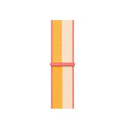 Kryty na mobil | Remienok Cloth Wristband žlto-biely pre Apple Watch | Kryty na mobil