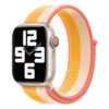 Kryty na mobil | Remienok Cloth Wristband hnedo-červený pre Apple Watch | Kryty na mobil