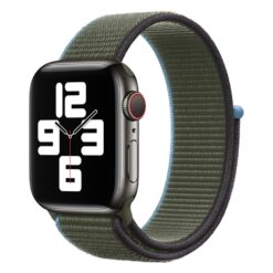 Remienok Sport Wristband tmavozelený pre Apple Watch