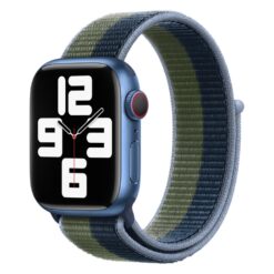 Remienok Sport Wristband zeleno-modrý pre Apple Watch