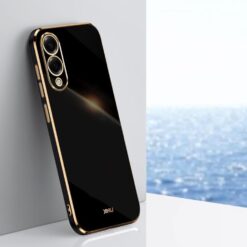 Kryty na mobil | Zadný kryt Comfy case čierny – Samsung Galaxy S25 Edge | Kryty na mobil
