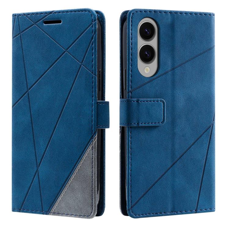Knižkové puzdro Rhombus modré – Samsung Galaxy S25 Edge | Kryty na mobil Kryty na mobil | Knižkové puzdro Rhombus modré – Samsung Galaxy S25 Edge | Kryty na mobil