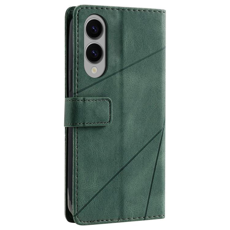 Knižkové puzdro Rhombus zelené – Samsung Galaxy S25 Edge | Kryty na mobil Kryty na mobil | Knižkové puzdro Rhombus zelené – Samsung Galaxy S25 Edge | Kryty na mobil