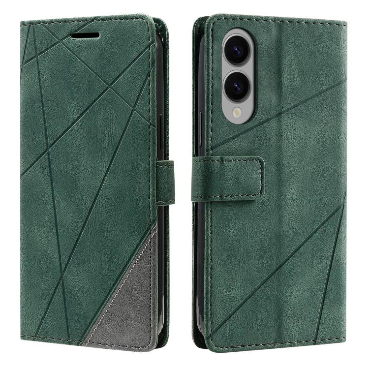 Knižkové puzdro Rhombus zelené – Samsung Galaxy S25 Edge | Kryty na mobil Kryty na mobil | Knižkové puzdro Rhombus zelené – Samsung Galaxy S25 Edge | Kryty na mobil