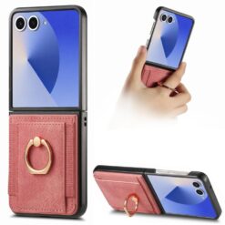 Kryty na mobil | Kryt Pouch Case ružový – Samsung Galaxy Z Flip 7 | Kryty na mobil