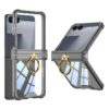 Kryty na mobil | Ochranný kryt GKK Softy case fialový – Samsung Galaxy Z Flip 7 | Kryty na mobil