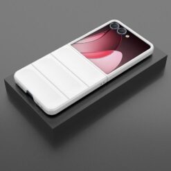 Kryty na mobil | Odolný kryt Magic Shield biely – Samsung Galaxy Z Flip 7 | Kryty na mobil