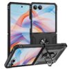 Kryty na mobil | Odolný Kryt Ring Armor case červený – Samsung Galaxy Z Flip 7 | Kryty na mobil