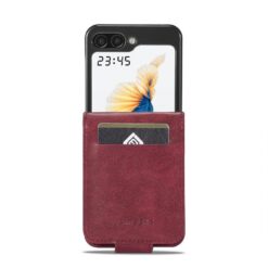 Peňaženkové puzdro Imeeke červené – Samsung Galaxy Z Flip 7 | Kryty na mobil Kryty na mobil | Peňaženkové puzdro Imeeke červené – Samsung Galaxy Z Flip 7 | Kryty na mobil