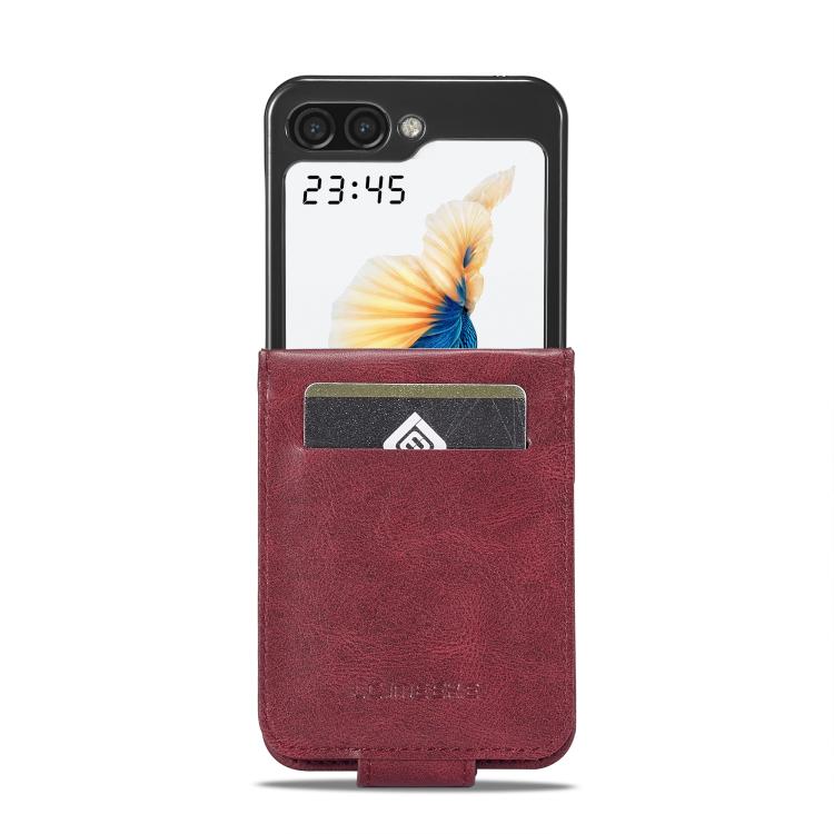 Peňaženkové puzdro Imeeke červené – Samsung Galaxy Z Flip 7 | Kryty na mobil Kryty na mobil | Peňaženkové puzdro Imeeke červené – Samsung Galaxy Z Flip 7 | Kryty na mobil