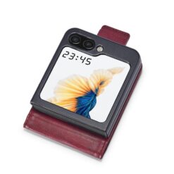 Peňaženkové puzdro Imeeke červené – Samsung Galaxy Z Flip 7 | Kryty na mobil Kryty na mobil | Peňaženkové puzdro Imeeke červené – Samsung Galaxy Z Flip 7 | Kryty na mobil