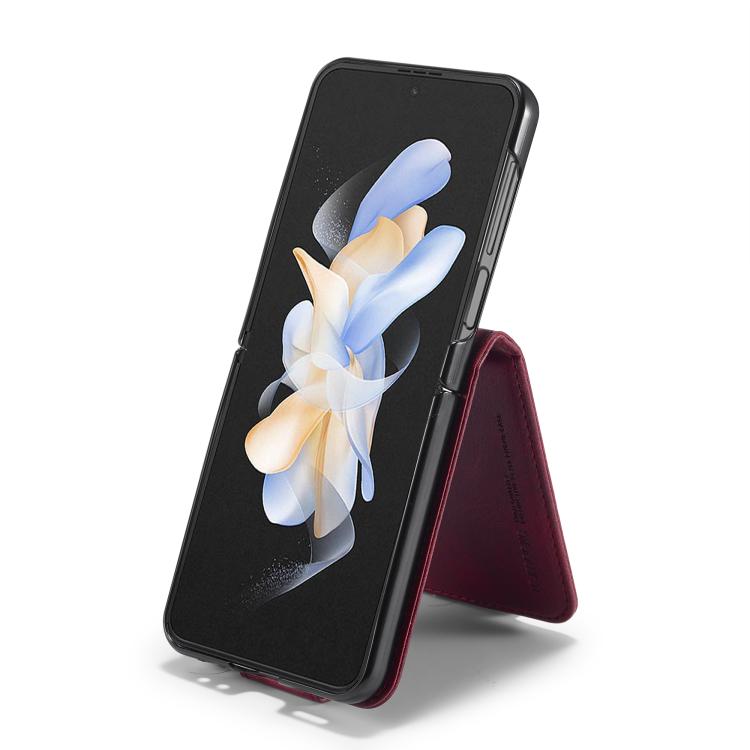 Peňaženkové puzdro Imeeke červené – Samsung Galaxy Z Flip 7 | Kryty na mobil Kryty na mobil | Peňaženkové puzdro Imeeke červené – Samsung Galaxy Z Flip 7 | Kryty na mobil