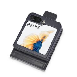 Kryty na mobil | Peňaženkové puzdro Imeeke čierne – Samsung Galaxy Z Flip 7 | Kryty na mobil