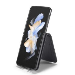 Kryty na mobil | Peňaženkové puzdro Imeeke čierne – Samsung Galaxy Z Flip 7 | Kryty na mobil