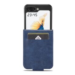 Kryty na mobil | Peňaženkové puzdro Imeeke modré – Samsung Galaxy Z Flip 7 | Kryty na mobil