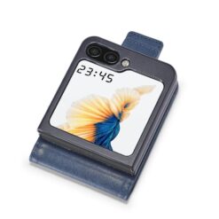 Kryty na mobil | Peňaženkové puzdro Imeeke modré – Samsung Galaxy Z Flip 7 | Kryty na mobil