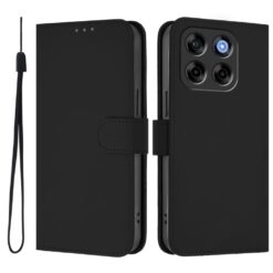 Kryty na mobil | Peňaženkové puzdro Solid čierne – ZTE Blade V70 Vita | Kryty na mobil