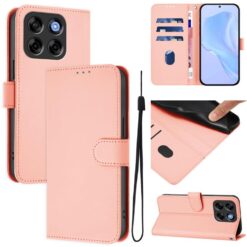 Peňaženkové puzdro Solid ružové – ZTE Blade V70 Vita | Kryty na mobil Kryty na mobil | Peňaženkové puzdro Solid ružové – ZTE Blade V70 Vita | Kryty na mobil