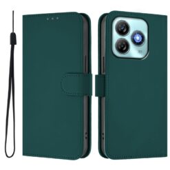 Peňaženkové puzdro Solid zelené – ZTE Blade A75 4G