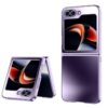 Kryty na mobil | Plastový kryt Frosty case čierny – Samsung Galaxy Z Flip 7 | Kryty na mobil