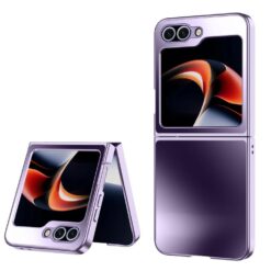 Kryty na mobil | Plastový kryt Frosty case fialový – Samsung Galaxy Z Flip 7 | Kryty na mobil