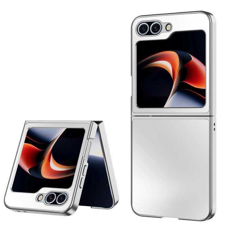 Plastový kryt Frosty case strieborný – Samsung Galaxy Z Flip 7 | Kryty na mobil Kryty na mobil | Plastový kryt Frosty case strieborný – Samsung Galaxy Z Flip 7 | Kryty na mobil