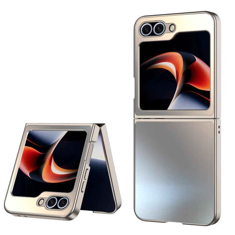 Plastový kryt Frosty case zlatý – Samsung Galaxy Z Flip 7 | Kryty na mobil Kryty na mobil | Plastový kryt Frosty case zlatý – Samsung Galaxy Z Flip 7 | Kryty na mobil