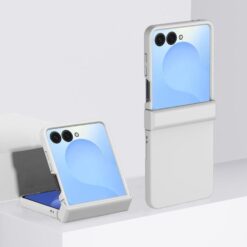 Kryty na mobil | Plastový kryt Solid Color Case biely – Samsung Galaxy Z Flip 7 | Kryty na mobil