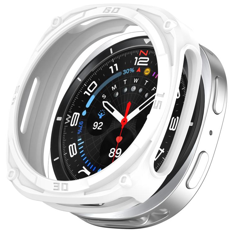 Puzdro Gear case biele pre Samsung Galaxy Watch 8 40mm / Watch 9 40mm | Kryty na mobil Kryty na mobil | Puzdro Gear case biele pre Samsung Galaxy Watch 8 40mm / Watch 9 40mm | Kryty na mobil