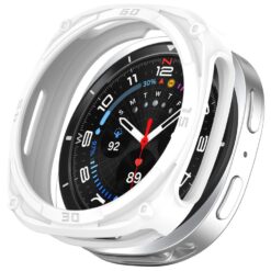 Kryty na mobil | Puzdro Gear case biele pre Samsung Galaxy Watch 8 44mm / Watch 9 44mm | Kryty na mobil