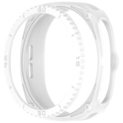 Kryty na mobil | Puzdro Gear case biele pre Samsung Galaxy Watch 8 Classic 46mm | Kryty na mobil