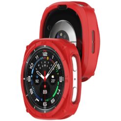 Kryty na mobil | Puzdro Gear case červené pre Samsung Galaxy Watch 8 40mm / Watch 9 40mm | Kryty na mobil