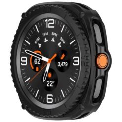 Kryty na mobil | Puzdro Gear case čierne pre Samsung Galaxy Watch 8 Classic 46mm | Kryty na mobil