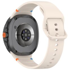 Kryty na mobil | Remienok Smooth Wristband béžový pre Samsung Galaxy Watch 8 Classic 46mm / Watch 8 44mm / Watch 8 40mm / Watch 9 40mm / Watch 9 44mm | Kryty na mobil